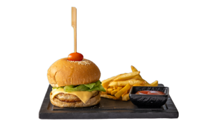 ‎เบอร์เกอร์ไก่‎ | Chicken Burger