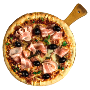 Parma Ham & Black Olive